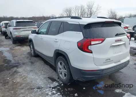 2022 GMC Terrain Fwd Sle z USA, uszkodzony, nr VIN 3GKALMEV4NL177592